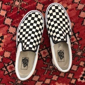 Checkered vans